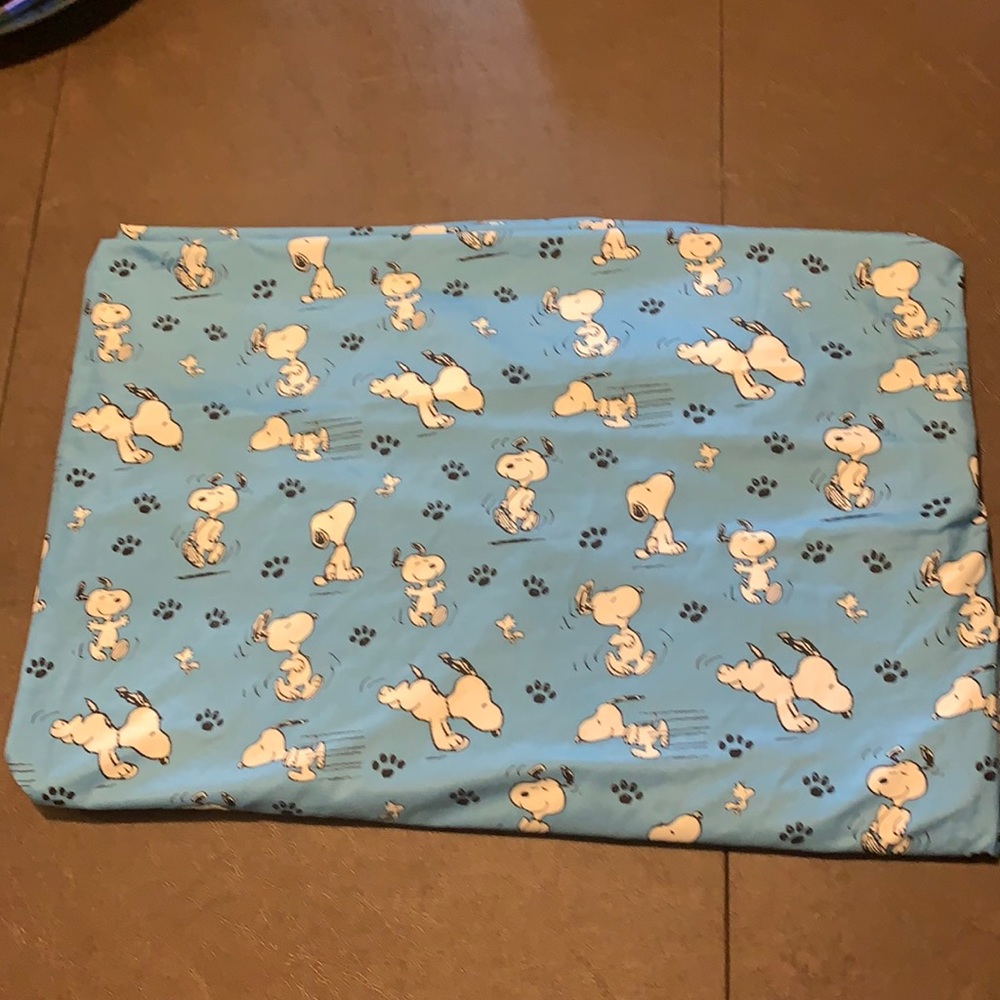 Snoopy Peanuts Queen Size Flat Sheet ONLY
